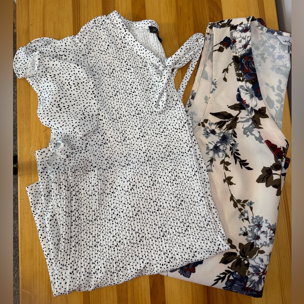 Adrianna Pappel XS White/Black & Eden Ruth S *Business Casual Bundle*